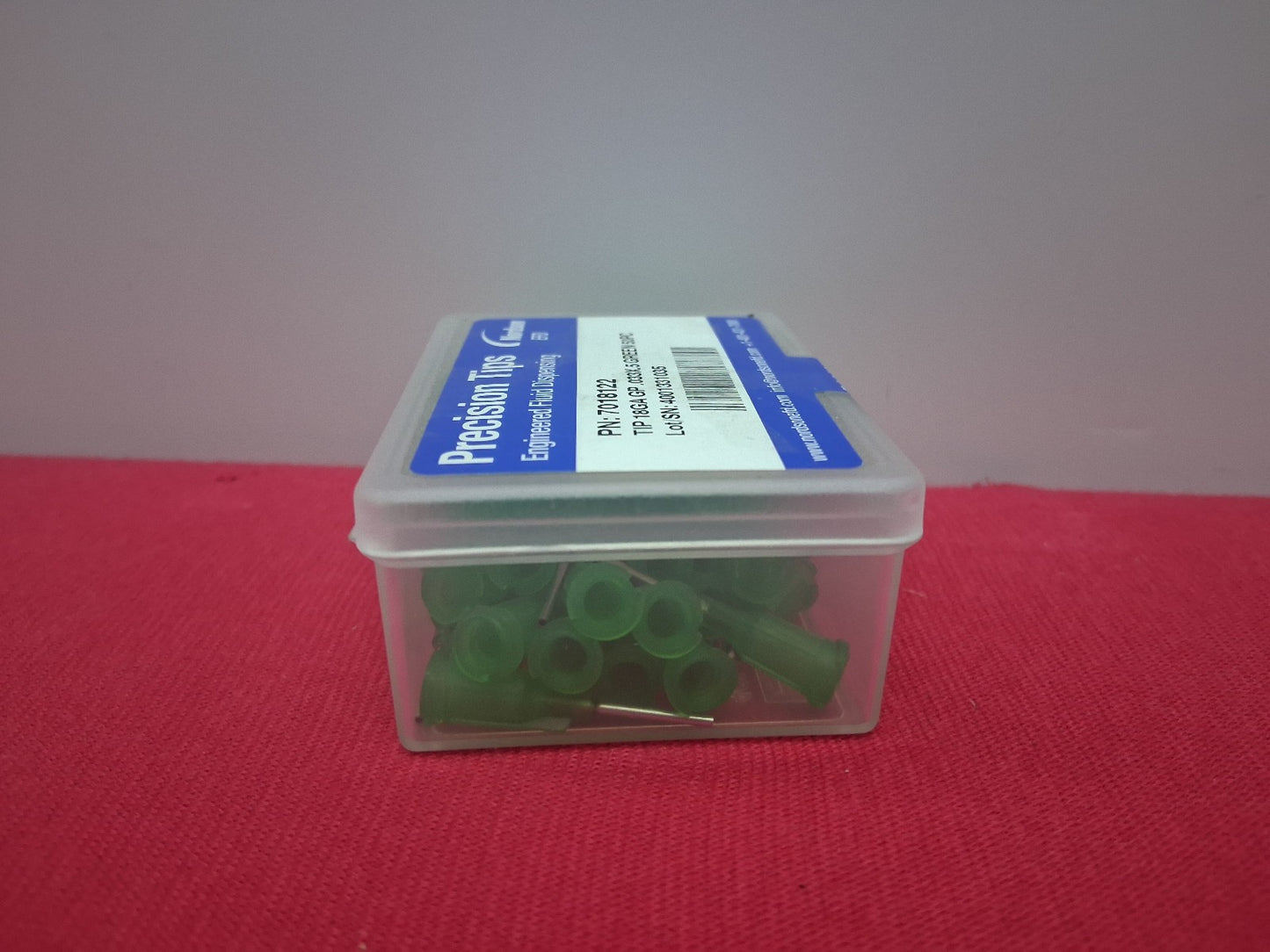 Nordson EFD P/N 7018122 Tip 18GA GP 0.033X 0.5 Green 50 PC Precision Tips EFD