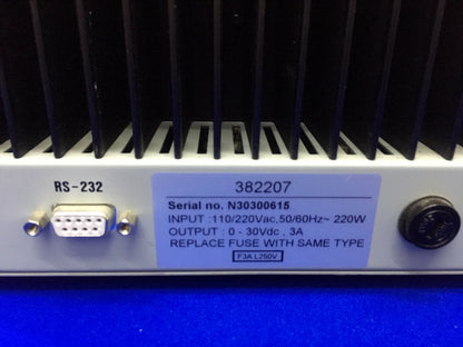 EXTECH INSTRUMENTS 382207 DC-GEREGULEERDE VOEDING