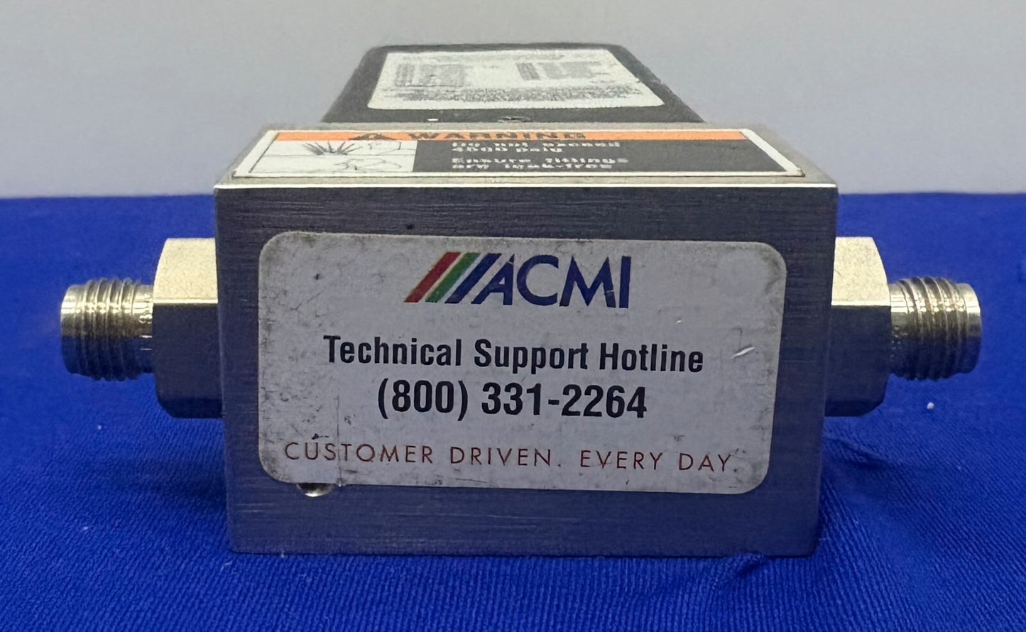 SENSORE DI FLUSSO DI MASSA BROOKS SERIE 5860E - L'ARTICOLO SEMBRA ESSERE STATO RIPARATO