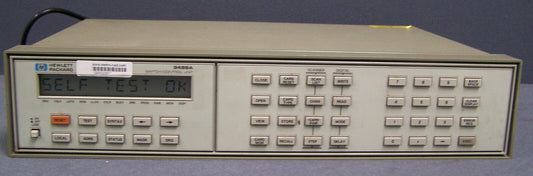 HP 3488A COMMUTATEUR/UNITÉ DE COMMANDE : COMMUTATION DE SIGNAL CC-26,5 GHz SN 2719A-27535