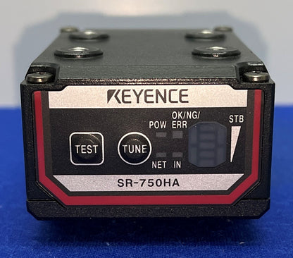 LECTOR DE CÓDIGO DE BARRAS KEYENCE SR-750HA COMPATIBLE CON ETHERNET 2D 24VDC