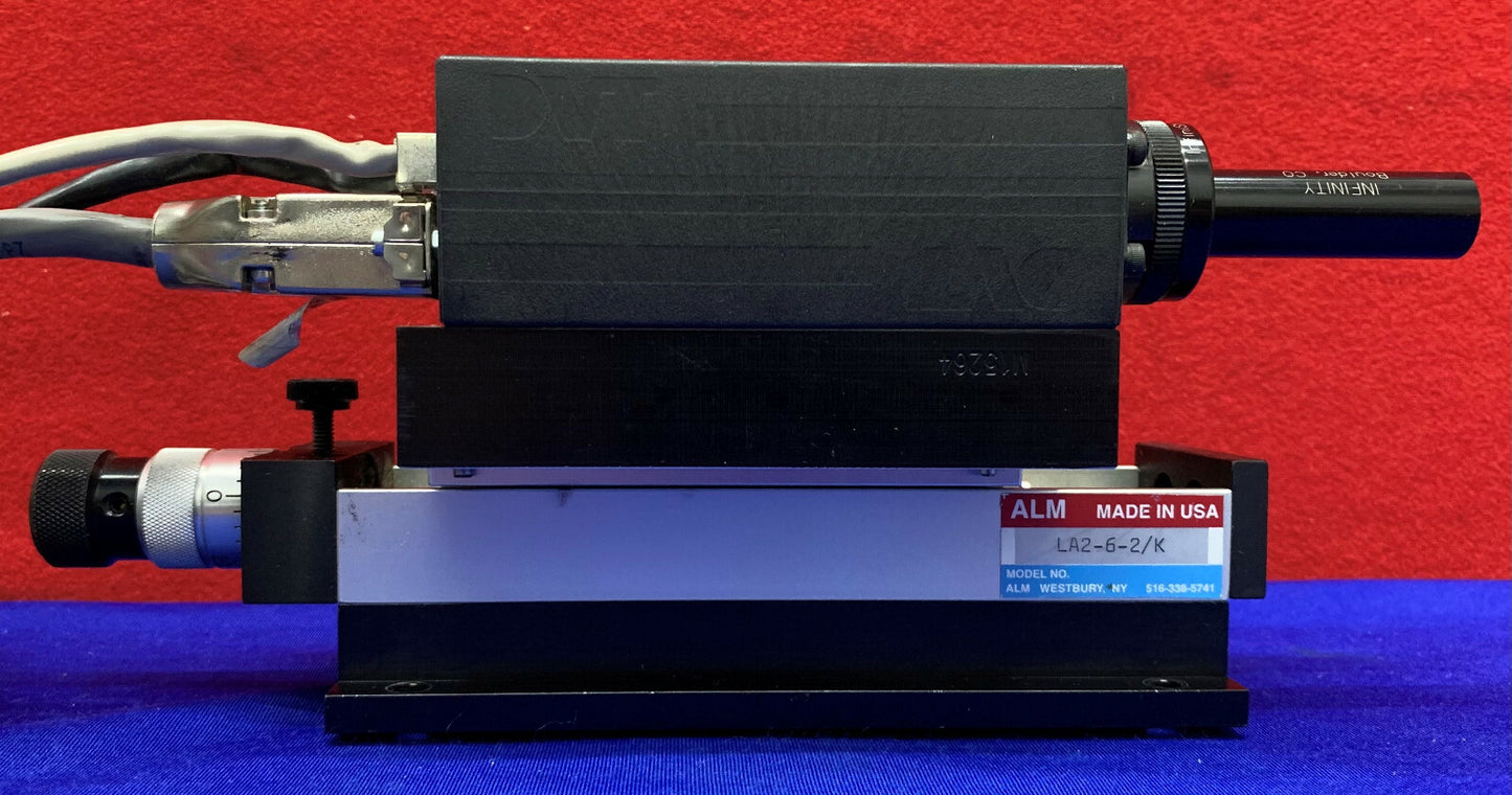 DVT SmartImage Sensor Serie 600 630 mit ALM LA2-6-2K Linearschlitten