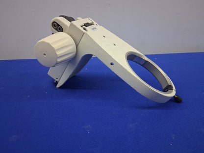 LEICA 10447254 STEREO MICROSCOPE FOCUS MOUNT POD HOLDER MICROSCOPE HOLDER  76MM