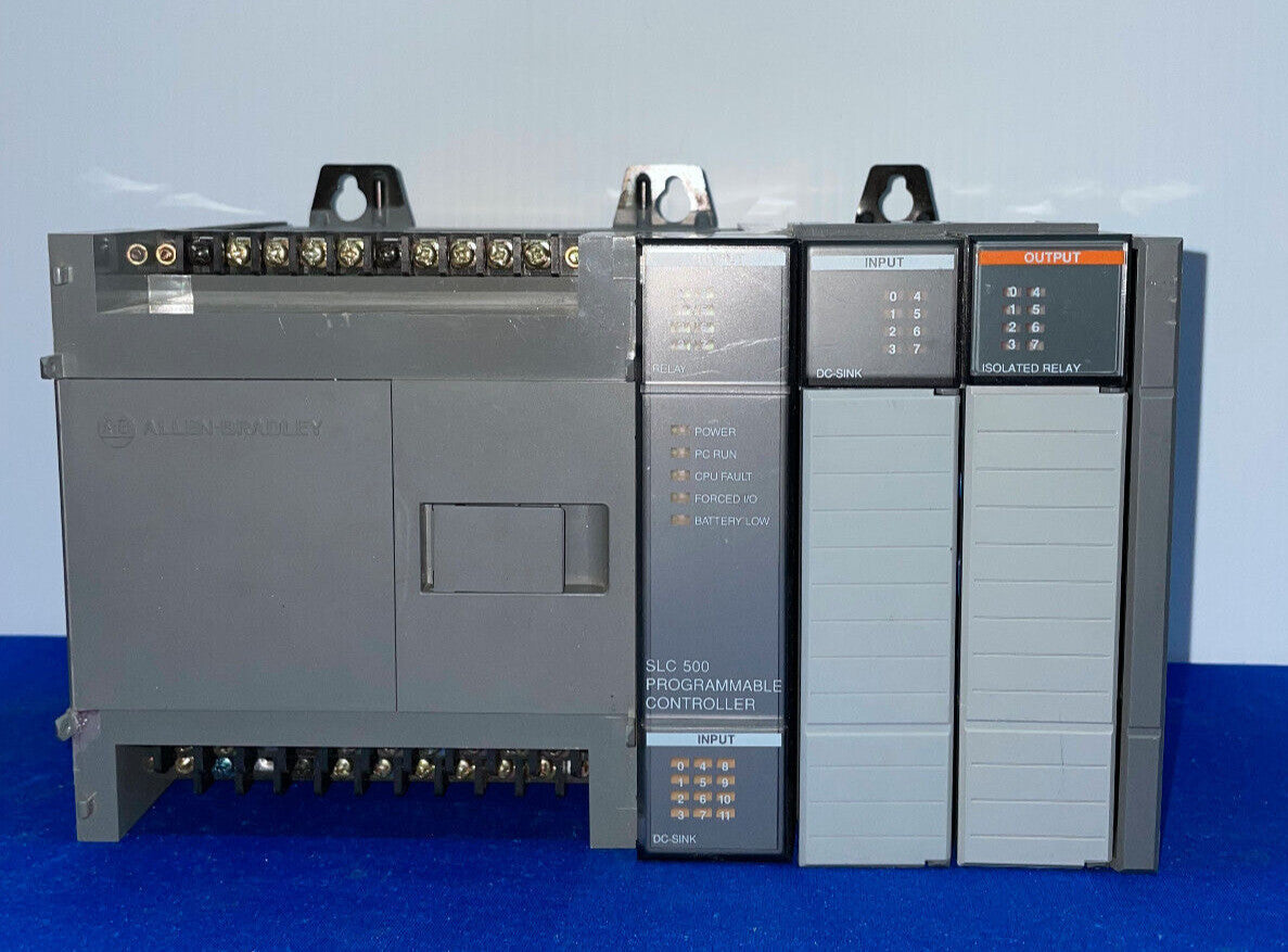 ALLEN-BRADLEY SLC500 PROCESSOR UNIT - FOR PARTS/REPAIR