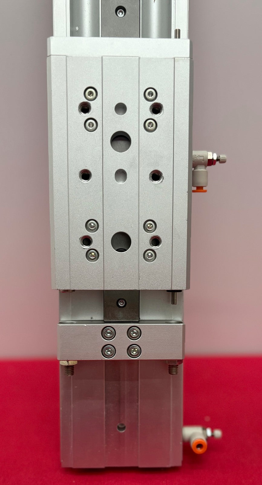 SMC MXW16-150B LINEAR AIR CYLINDER LONG STROKE PRECISION SLIDE TABLE