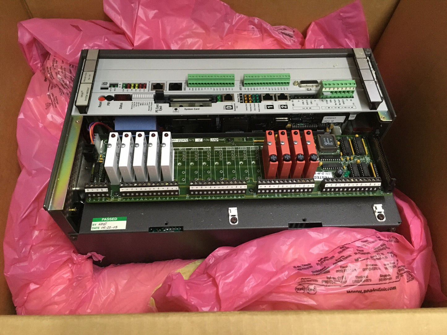 ORMEC Orion Motion Controller MISSING COVER ORN-30/AXTS, ORN 020, PB1 ORN-DSP-A