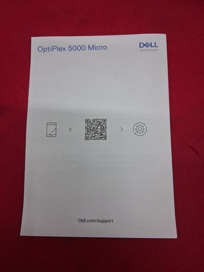 DELL D15U OPTIPLEX 5000 MICRO COMPUTER DESKTOP NEW OPEN BOX