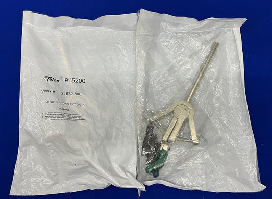 VWR TALON® 915200 21572-800 ABRAZADERAS DE EXTENSIÓN DE LABORATORIO GRANDES DE 3 PUNTAS EXT DA “A” CANTIDAD 2 