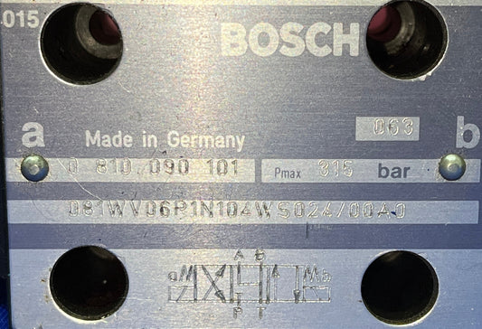 ボッシュバルブ 0810 090 101 / 081WV06P1N104WS024/00A0 315PMAX 
