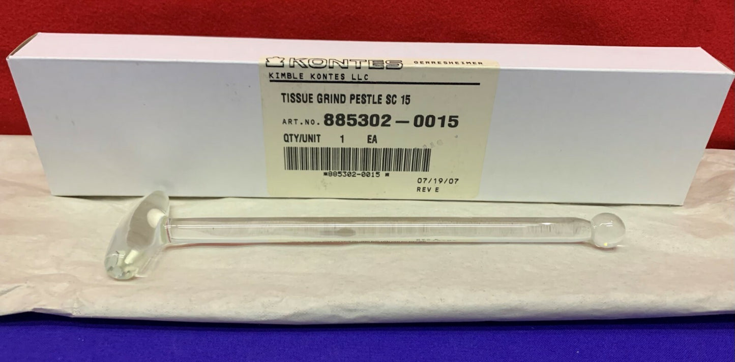 Pilon à tissus Kimble Kontes SC 15 885302-0015 