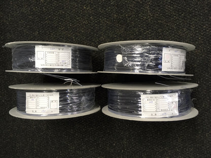 JUNKOSHA AWG 38 4 CONDUCTORS PFA SHIELDED CABLE QTY 4 ROLLS TOTAL OF 1,020 M