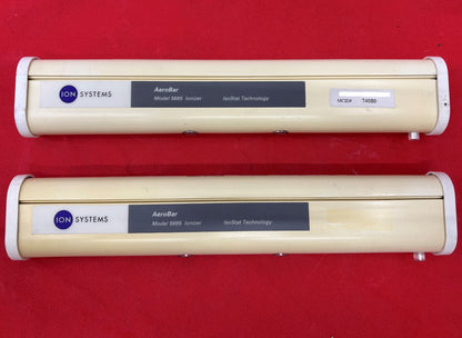 ION SYSTEMS AEROBAR ISOSTAT TECHNOLOGY 5685  IONIZER - NO POWER SUPPLY - QTY 2