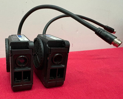 LOT OF 2 KEYENCE SJ-L005F COMPACT FAN STATIC ELIMINATOR IONIZER
