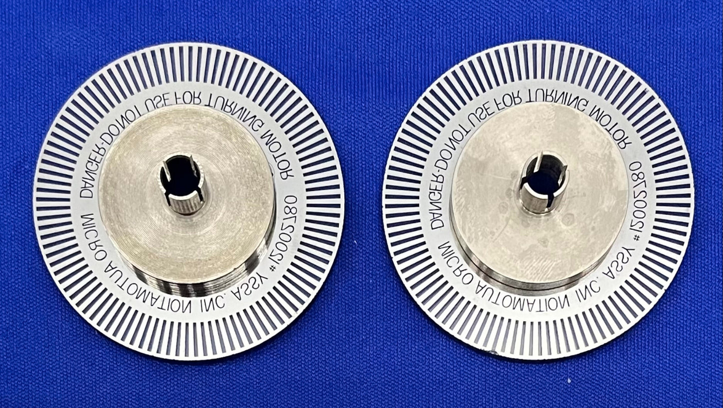 DISC INSTRUMENTS MICRO AUTOMATION 12002780 ROTASWITCH OPTICAL TACHOMETER QTY 2
