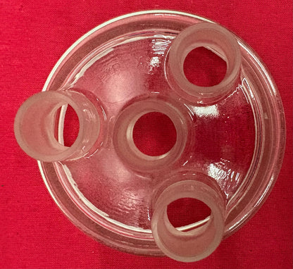 PYREX ® 1000mL RESIN REACTION KETTLE BOROSILICATE GLASS VESSEL w/ 4-NECK COVER