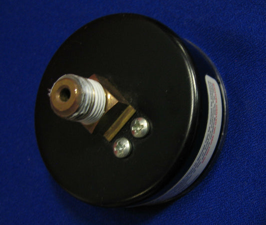 MANÓMETRO DE PRESIÓN DE 0-60 PSI, MODELO 436-05 DE ASHCROFT, CONECTOR DE LATÓN, TUBO DE BRONCE