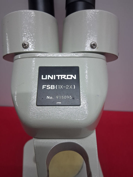 Unitron FSB 1x-2x Microscope with 10x/23 Eyepieces and Stand