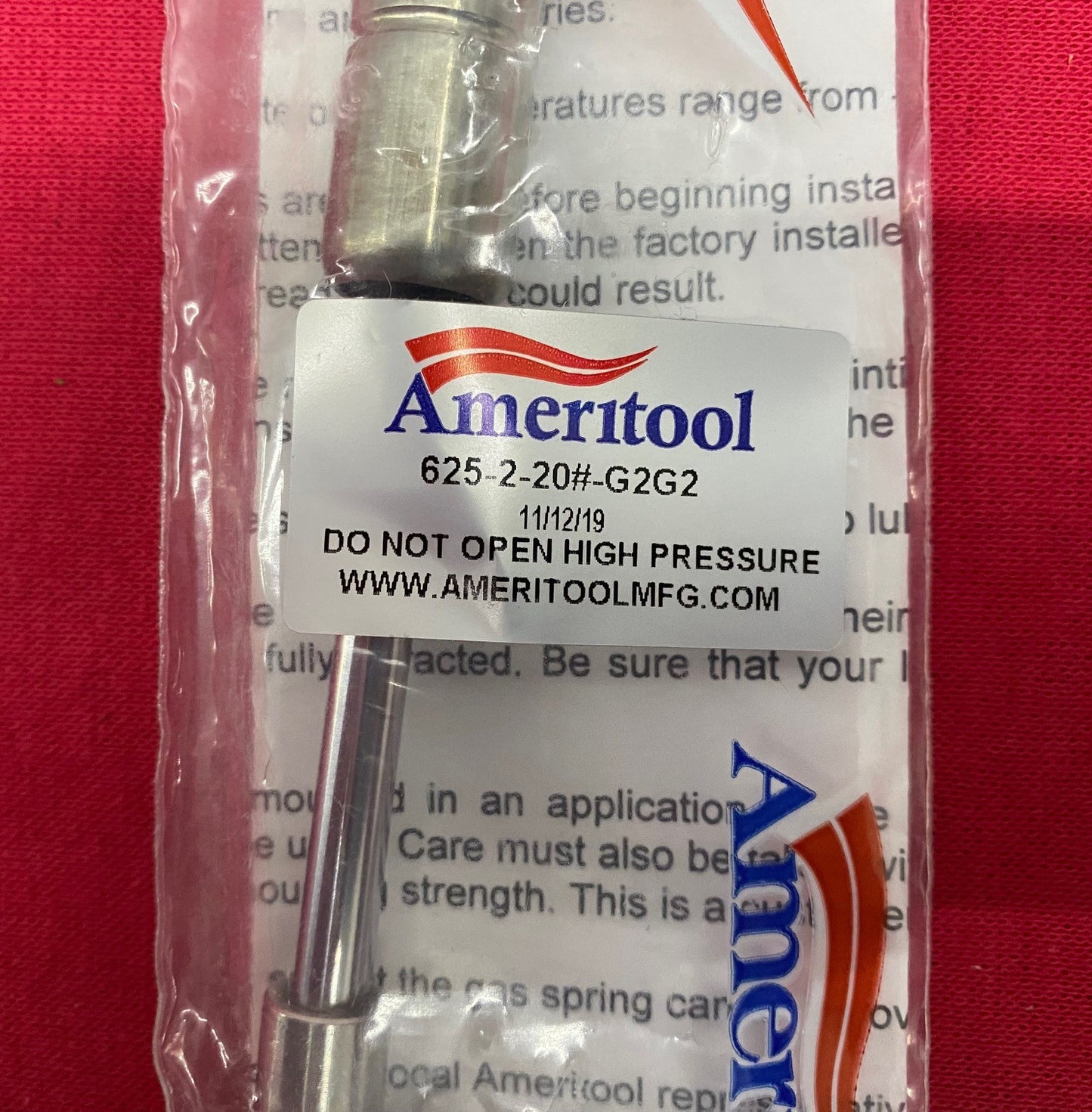 AMERITOOL 625-2-20#-G2G2 GAS SPRING