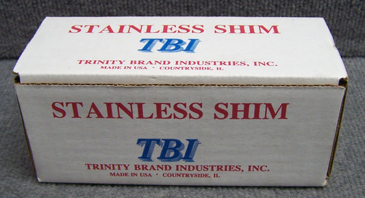 TRINITY BRAND SN-8 EDELSTAHL-UNTERLEGSCHEIBE, 6" BREIT, 50" LÄNGE, 0,008 DICKE