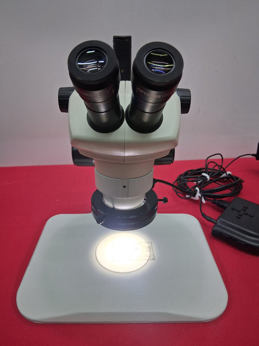 USED MMBT TS-NL Track Stand LED Stereo Microscope 8-50x Magnificaiton