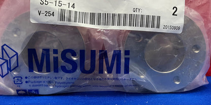 1 PAQUETE DE CANTIDAD 2 - CASQUILLO SIN LLAVE PARA COLLAR DE EJE MISUMI SSCML30 