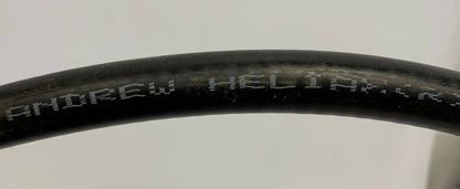 10フィート ANDREWS LDF4-50A ヘリアックス同軸ケーブル (L4TNR-HC および L4-PS コネクタ付き)