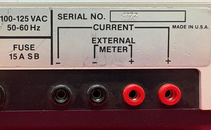 DYNATECH NEVADA 231D SAFETY ANALYZER 100-125 VAC 50-60HZ SN 4872