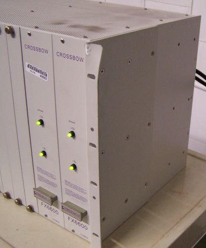 FIBERMUX FX6600+ 2 KARTEN: 10 BASET 13Z &amp; SMART LINK 81Z-KARTE CROSSBOW CHASSIS 