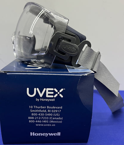 OCCHIALI ANTIAPPANNAMENTO UVEX ™ STEALTH ® OTG S3970HS NAVY BODY LENTI TRASPARENTI