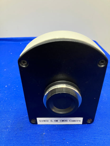 MICROSCOPE CMOS CAMERA 519 CU ; IT HAS CRACKED LENS AND IS BEING SOLD FOR PARTS