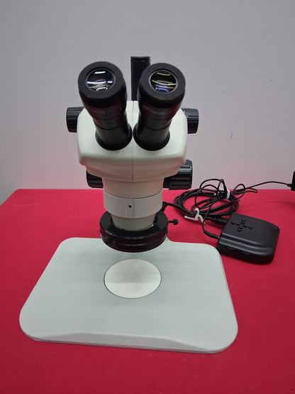 USED MMBT TS-NL Track Stand LED Stereo Microscope 8-50x Magnificaiton