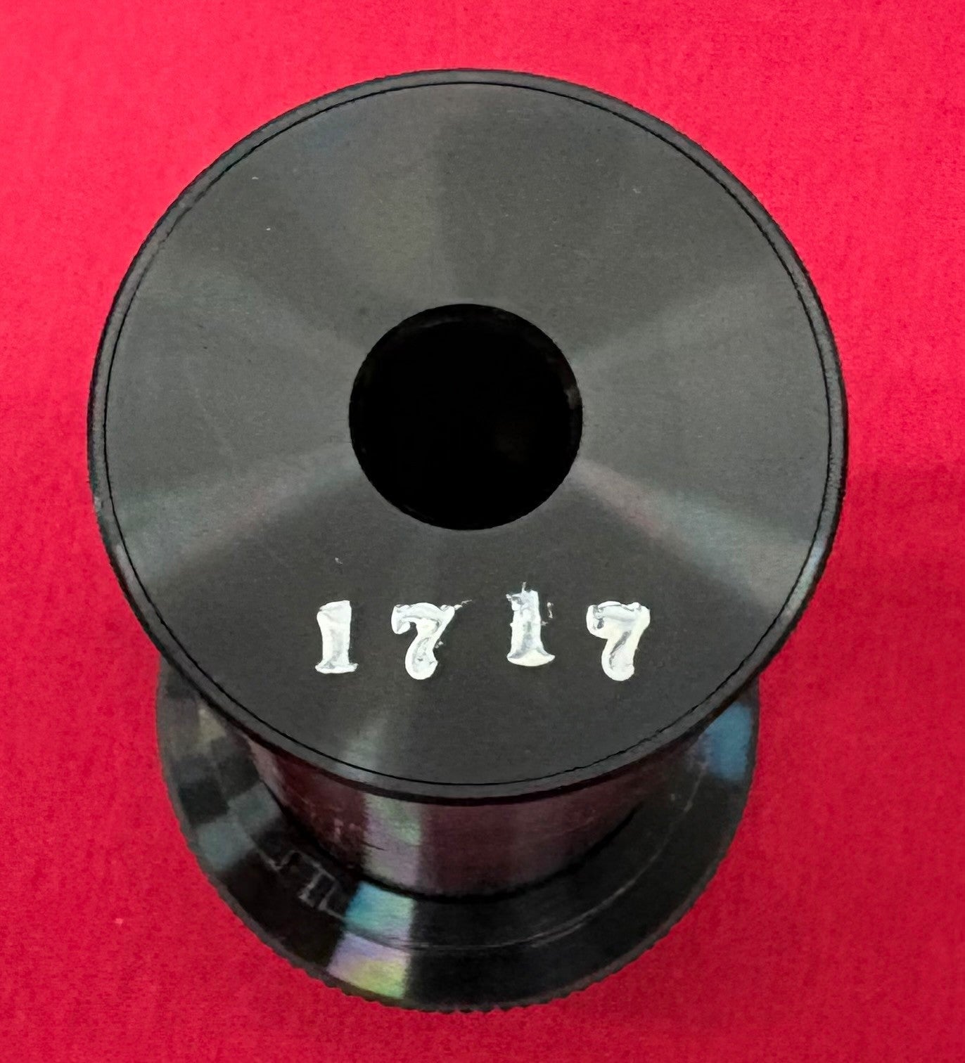 DELTRONIC 10x MAGNIFICATION OPTICAL COMPARATOR LENS - NO MODEL NUMBER - SN 1707