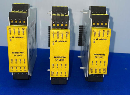 WIELAND SP-SDIO84-P2-KC / SP-SD10 VEILIGHEIDSCONTROLLER B-02 VERKOOP ALS 1 LOT HOEVEELHEID 3
