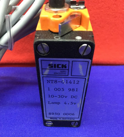 POUR PIÈCES ET RÉPARATION CAPTEUR DE CONTRASTE SICK NT8-01412 