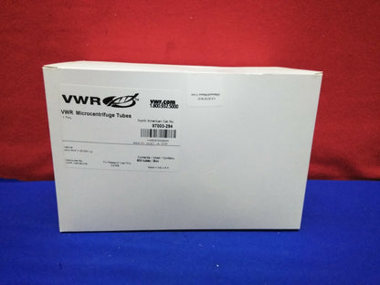 TUBES DE MICROCENTRIFUGEUSE VWR 1,7 mL.