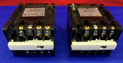 1 lote de 2 relés industriales GE General Electric CR120AD00349AA 28 V CC Serie A
