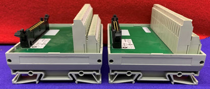 Lot de 2 modules d'interface de terminal Allen Bradley 1492-IFM40F 0-132 V CA/CC 