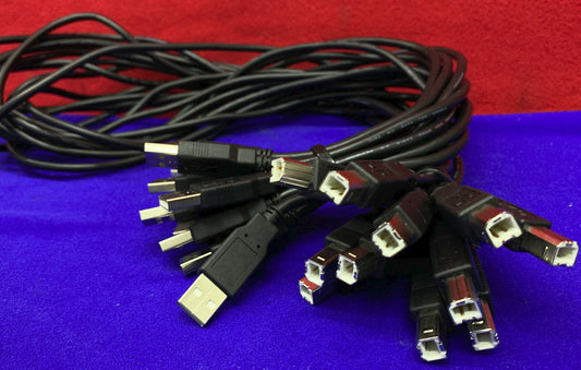 CANTIDAD 11 - Cables blindados de alta velocidad 28AWG/2C+22AWG/2C E188601 LL84201 4'