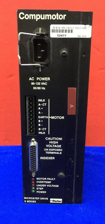 PARKER 87-011279-01E COMPUMOTOR S6- DRIVE S.O.61254 MICROSTEP DRIVE S SERIES