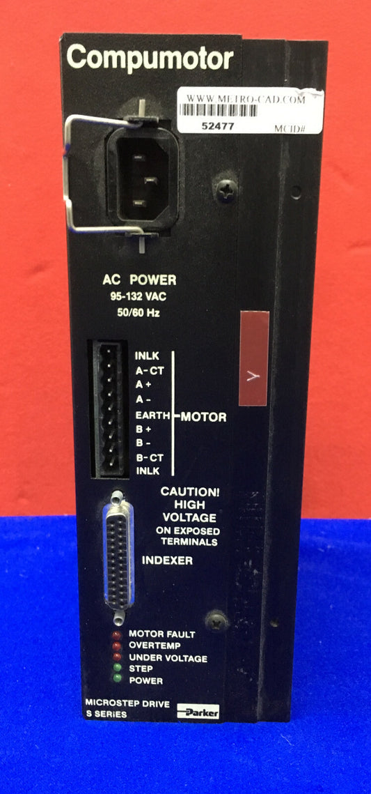 PARKER 87-011279-01E COMPUMOTOR S6- DRIVE SO61254 MICROSTEP DRIVE SERIE S