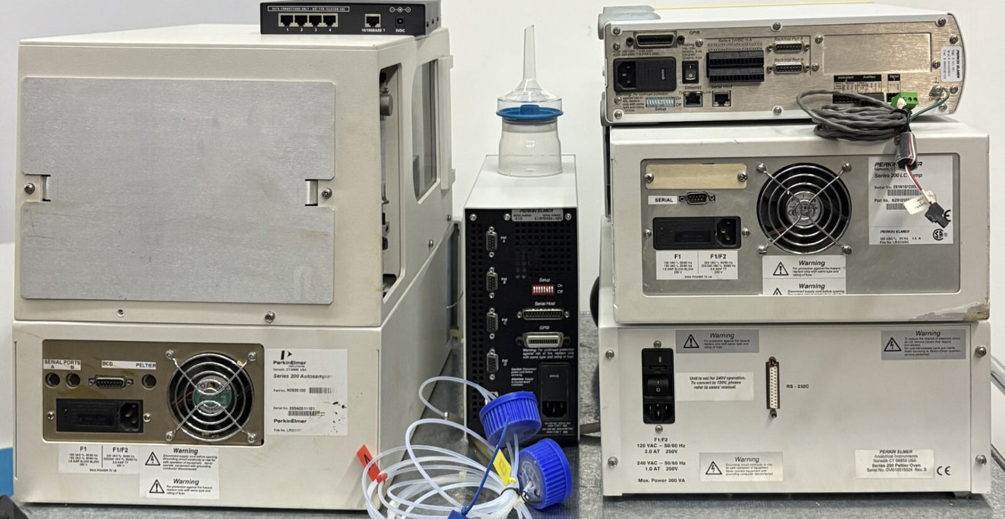PERKIN ELMER SERIES 200 AUTO SAMPLER N2930100 SEE AD FOR ADD'L ITEMS - FOR PARTS