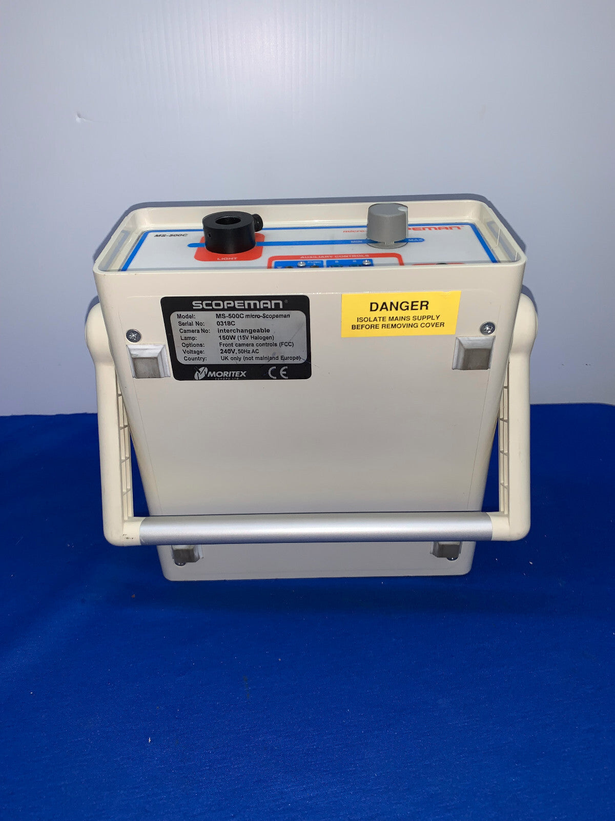 MORITEX MS-500C MICROSCOPEMAN Sorgente luminosa per microscopio Alogeno