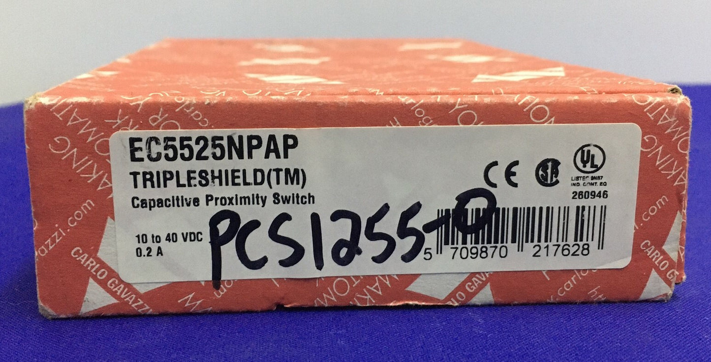 CARLO GAVAZZI EC5525NPAP CAPACITIEVE NABIJHEIDSSENSOR 