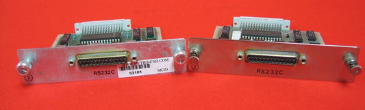 MODULE DE CARTE D'E/S RS-232C MICRO AUTOMATION DICING B-2448-D3 VENDU PAR « LOT DE 2 »