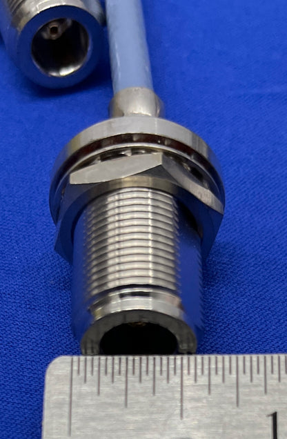 TRANSMISOR SUHNER S 04272 B 50 OHM CABLES RF 36” - 1 LOTE DE 11 CABLES