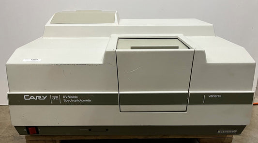 VARIAN CARY 3E UV ZICHTBARE SPECTROFOTOMETER - LEVENSDUUR VAN DE LAMP ONBEKEND - ONDERDELEN/REPARATIE 