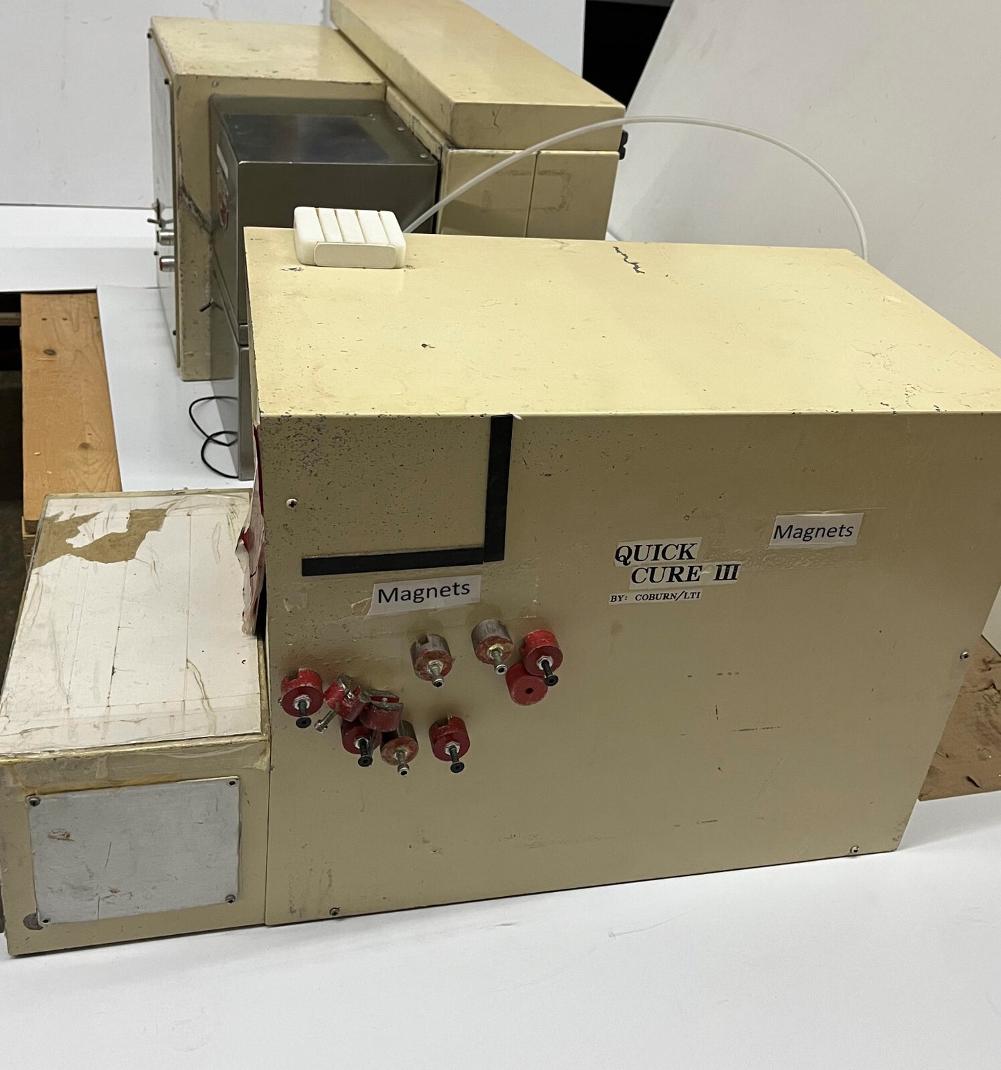 VINTAGE COBURN ROCKET LTI CLEAN'n'COAT 1000 &amp; QUICK CURE III QCIII PIÈCES/RÉPARATION 