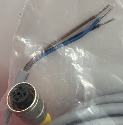 TURCK RK 4T-10 ID# U2160 CORDSET SINGLE ENDED (PIGTAIL) 3 WIRE 10 METER - QTY 2