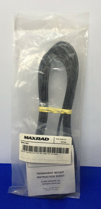 MAXRAD BMML195C SOPORTE DE LATÓN CON ORIFICIO DE 3/4" Y SOPORTE DE ANTENA ML195 DE 17'