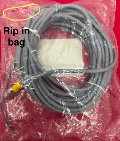 TURCK RK 4T-10 ID# U2160 CORDSET SINGLE ENDED (PIGTAIL) 3 WIRE 10 METER - QTY 2